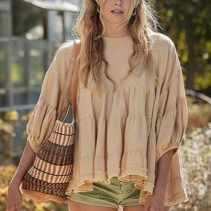 Free People Briana top In Black size Medium
